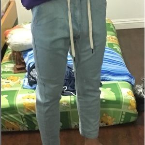 Denim jogger